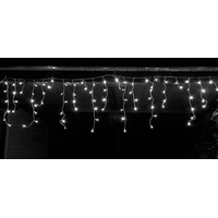 F-H-S International GmbH Eisregen Lichterkette mit 168 kaltweißen LED