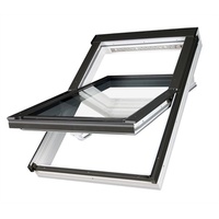 Fakro Schwingfenster PTP-V U3 55x98 Kunststoff weiß
