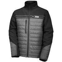 IXS Team, Textiljacke - Schwarz/Grau - 3XL
