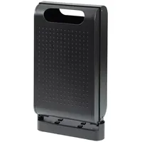 Rossignol 56239 Urbanet Abfallbehälter mit Standfuß 60 L, Farbe