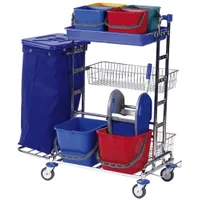 FloorStar Reinigungswagen RW 3 SOLID verchromt 1 St.
