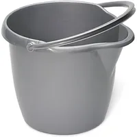Nölle Profi Brush Putzeimer 12 l grau