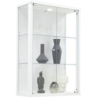 Fif Möbel Vitrine »OPTIMA«, Hängevitrine/Glasvitrine 2x Glastür,perfekt für Sammler,Sammlervitrine,