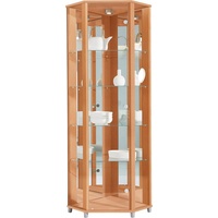 Fif Möbel Eckvitrine 71 x 172 x 50 cm,
