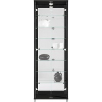 Fif Möbel Vitrine OPTIMA Standvitrine/Glasvitrine 2x Glastür,perfekt für Sammler,Sammlervitrine