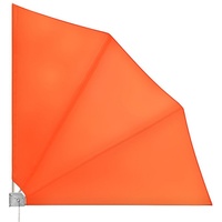 DETEX Balkonfächer 140 x 140 cm orange klappbar
