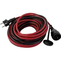 REV Ritter Verlängerungskabel Außen 25 m H05RR-F 3G1,5mm2, schwarz