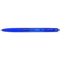 Pilot Pen Pilot Super Grip G Blau Clip-on-Einziehkugelschreiber