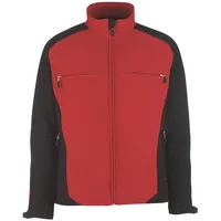Mascot Dresden Soft Shell Jacke Größe XS, rot/schwarz