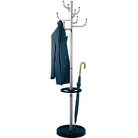 Kerkmann Kleiderständer Sierra 30609814 silber Metall 8 Haken 45,0