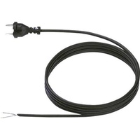 Bachmann 246186 Strom Anschlusskabel Schwarz 5.00 m