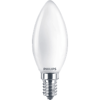 Philips LED-Leuchtmittel E14 Kerzenform 4,3 W 2er Set 9,7