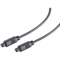 Kash Toslink Digital-Audio Anschlusskabel [1x Toslink-Stecker (ODT) - 1x