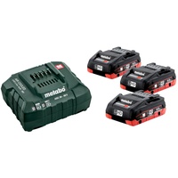 Metabo Basis-Set LiHD 18 V 3 x 4,0 Ah