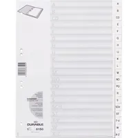 Durable Ordnerregister DIN A4 A-Z weiß 20-teilig, 1 Satz