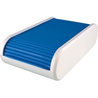 Helit the personal Visitenkartenbox Sonderformat, weiß/blau H6218030