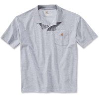 CARHARTT Pocket Polo s/s heather Grey - M
