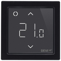Danfoss Devi Raum+BodenThermostat 140F1143 (140F1143), Thermostat, Schwarz