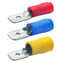 Klauke Flachstecker, PVC-isoliert, 1,5-2,5mm2 4,8x0,8mm, 100 Stück