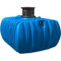 4rain Flachtank Flat L 10000 l blau