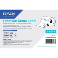 Epson Etiketten C33S045531 102mm x 51mm Premium Matte Label