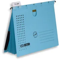 Elba chic ULTIMATE Karton blau DIN A4 5x kaufmännische