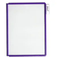 Durable Sichttafeln SHERPA® PANEL DIN A4 violett, Öffnung oben,