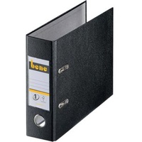 BENE A5 Ordner schwarz Kunststoff 7,5 cm DIN A5