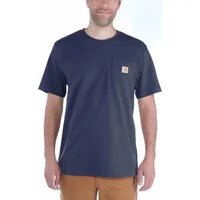 CARHARTT K87 Pocket T-Shirt T-Shirt, Navy XL