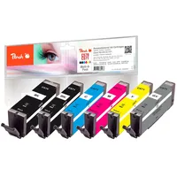 Peach Spar Pack mit grau) ersetzt Canon PGI-570, CLI-571