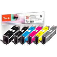 Peach Spar Pack mit grau) ersetzt Canon PGI-550, CLI-551