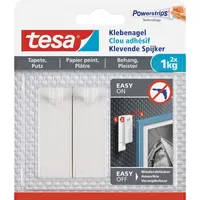 Tesa Powerstripes Klebenägel für max. 1,0 kg, 2,4 x