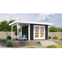 Weka Designhaus 126 A+ 4,42 x 2,4 m anthrazit