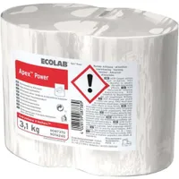 ECOLAB Apex Power 3,1 kg Spülmaschinenreiniger in Blockform, nur