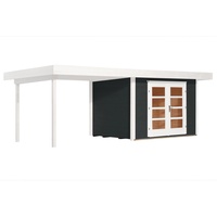 Weka 126 B 590x301cm Gartenhaus anthrazit (126.3030.46211)