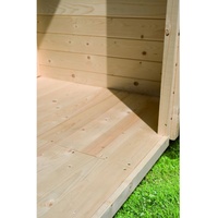 Karibu Fußboden für Gartenhäuser mit Sockelmaß 234 cm x