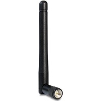 DeLock WLAN a/b/g/n/ac Antenne, SMA 2dBi omnidirektional schwarz (89437)