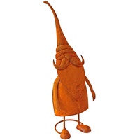 Expo-Börse X-Mas Wichtel Edelrost Weihnachtsmann wackelnd 46cm