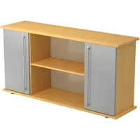 Hammerbacher Hammerbacher-Sideboard 2 Türen 166cm RE Buche/Silber-VSB2T/6/S/RE