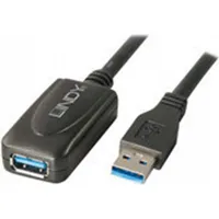 LINDY USB 3.0 aktives Verlängerungskabel A/A, 5m (43155)