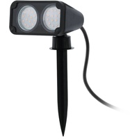 EGLO Nema 1, Schwarz, Fassung: GU10, IP44