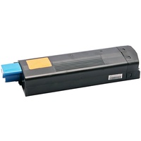 ABC-Design Kompatibler Toner für Oki 43865707 Cyan für Oki