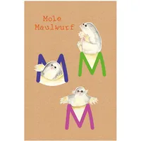 KOMAR Wandbild ABC Animal M 30 x 40 cm