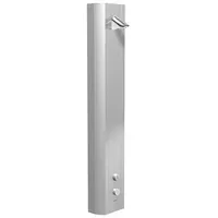 Schell Linus Vorwand-Duschpaneel 008150899 Alu-eloxiert, mit thermischer Desinfektion 12