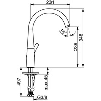 Hansa Designo Style Küchenarmatur 51012283