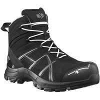 Haix Schnürstiefel schwarz/silber Black Eagle Safety 40 Mid ESD,