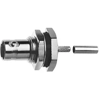 Telegärtner 100023431 100023431 BNC-Steckverbinder Buchse, Einbau 50 Ω 1