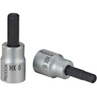 PROXXON 3/8" Innensechskanteinsatz 10 mm, 50 mm lang