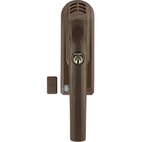 ABUS Abschließbarer Fenstergriff FG300A mit Alarm gleichschließend - braun