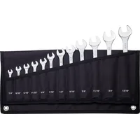 PROXXON SlimLine-Ringmaulschlüsselsatz für zöllige Schraubengrößen, 12-tlg.